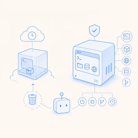 Cloudflare Sandbox vs. VMs for AI Agents